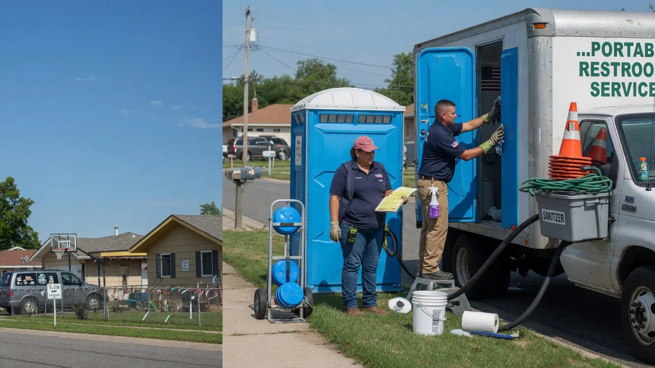 Portable Toilet Rental in Ipava, IL near me